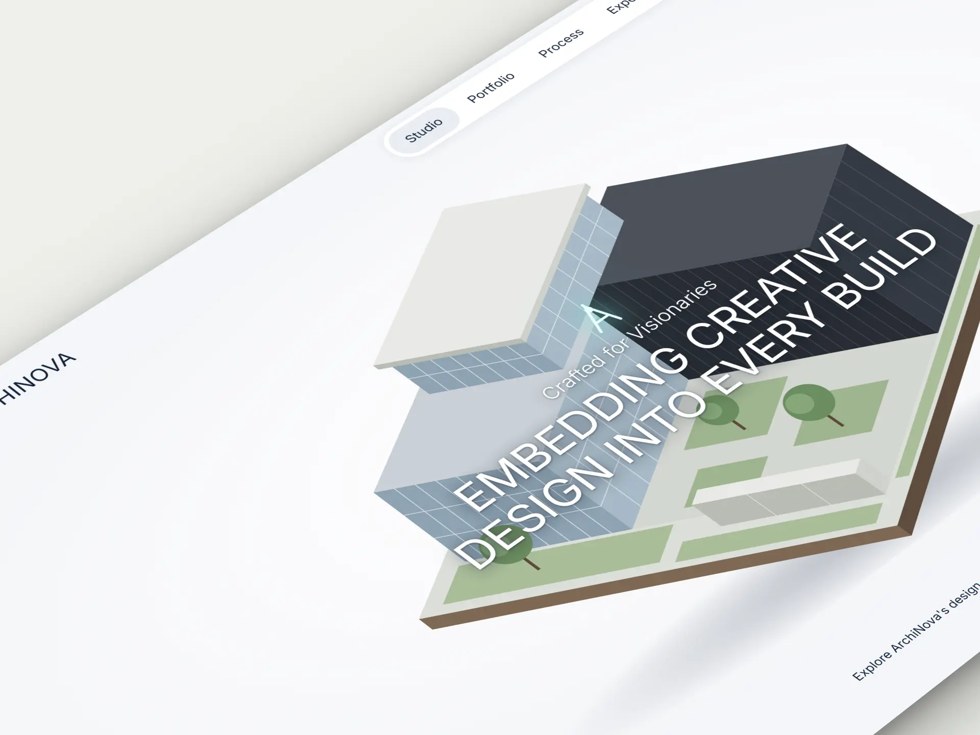 ArchiNova website preview